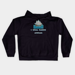 I Steal Marine Animals Kids Hoodie